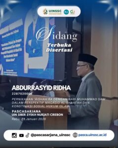 Sidang Ujian Terbuka Disertasi Gel. II