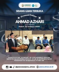 Sidang Ujian Terbuka Disertasi Gel. IV