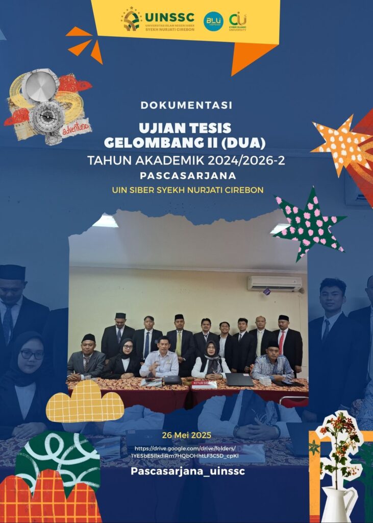 Sidang Tesis Gelombang III 📚 Program Magister (S2) UIN Siber Syekh Nurjati Cirebon