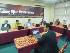 Pascasarjana UIN Siber Syekh Nurjati Cirebon Gelar Sidang Ujian Tesis Gelombang IV Tahun Akademik 2025/2026