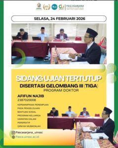 Sidang Tertutup Gel. III