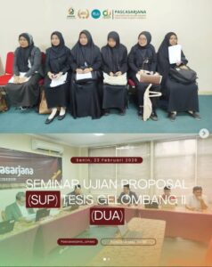 Seminar Ujian Proposal (SUP) Gelombang II