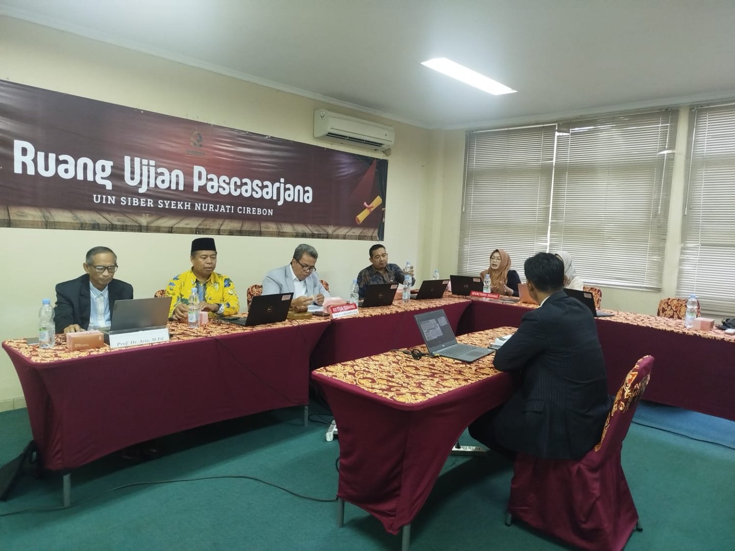 Pascasarjana UIN Siber Syekh Nurjati Cirebon Gelar Sidang Ujian Tesis Gelombang IV Tahun Akademik 2025/2026