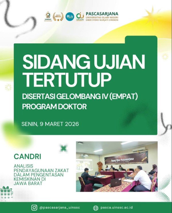 SIDANG UJIAN TERTUTUP DISERTASI GELOMBANG IV