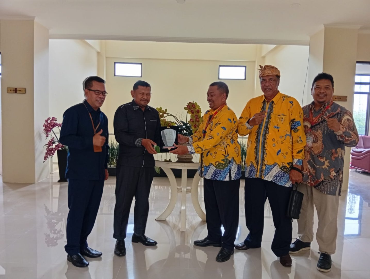 Kunjungan Program Pascasarjana UINSSC ke Pengadilan Agama Kelas IA Indramayu