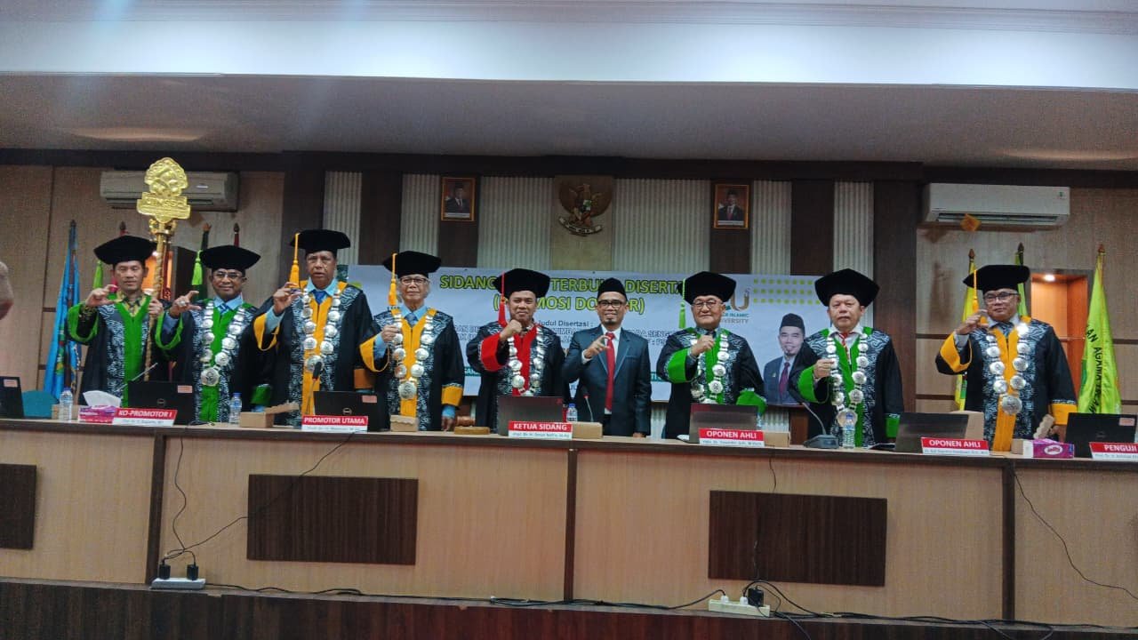 Barakah Ramdhani Raih Gelar Doctor.