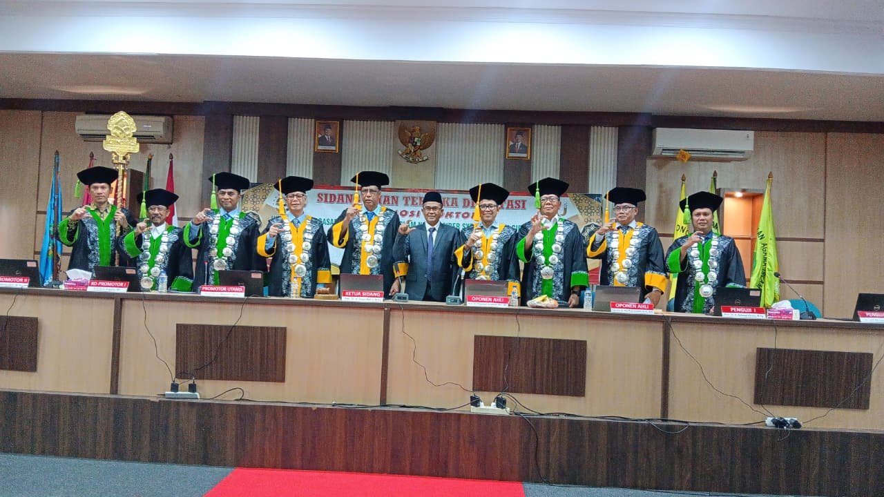 Supian Daelani Raih Gelar Doctor.