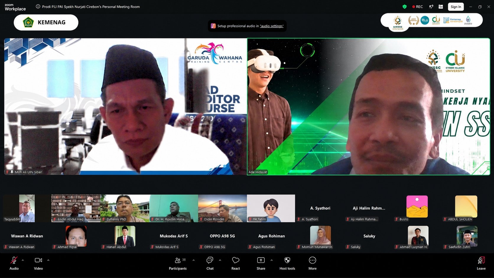 Magister PJJ PAI UIN Siber Cirebon Tingkatkan Mutu Pembelajaran Digital