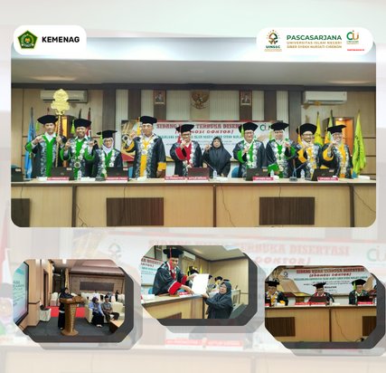 Sidang Tertutup Disertasi Pascasarjana UIN Siber Syekh Nurjati Cirebon